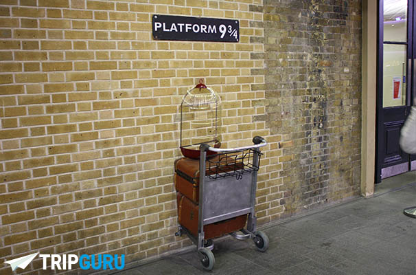 Piattaforma 9 3/4 Harry Potter